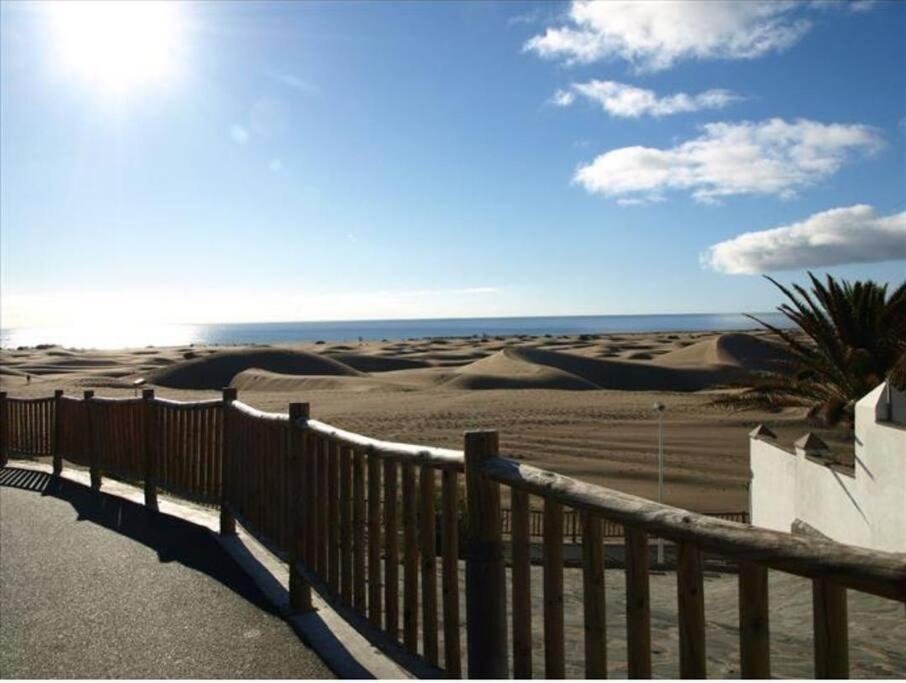 Sunshine 435 Daire Playa del Ingles  Dış mekan fotoğraf