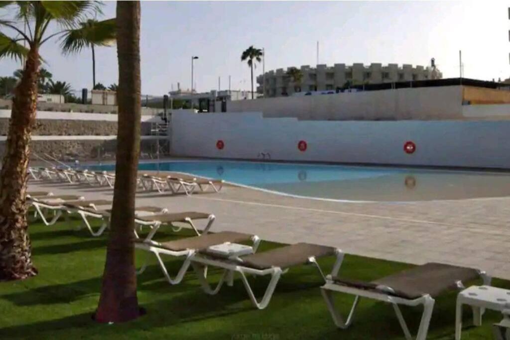 Sunshine 435 Daire Playa del Ingles  Dış mekan fotoğraf