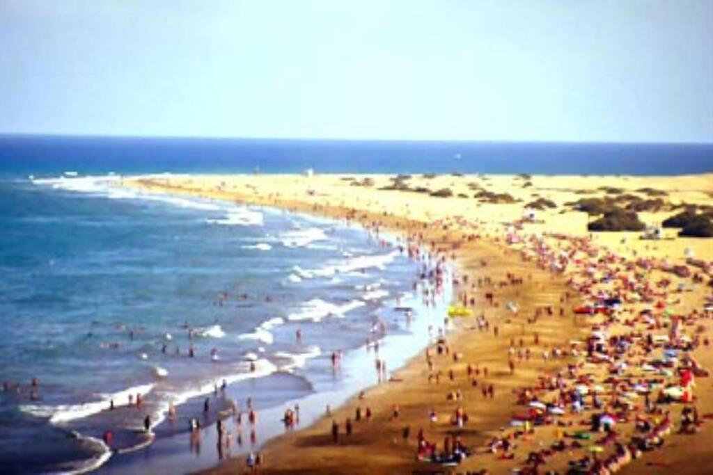 Sunshine 435 Daire Playa del Ingles  Dış mekan fotoğraf